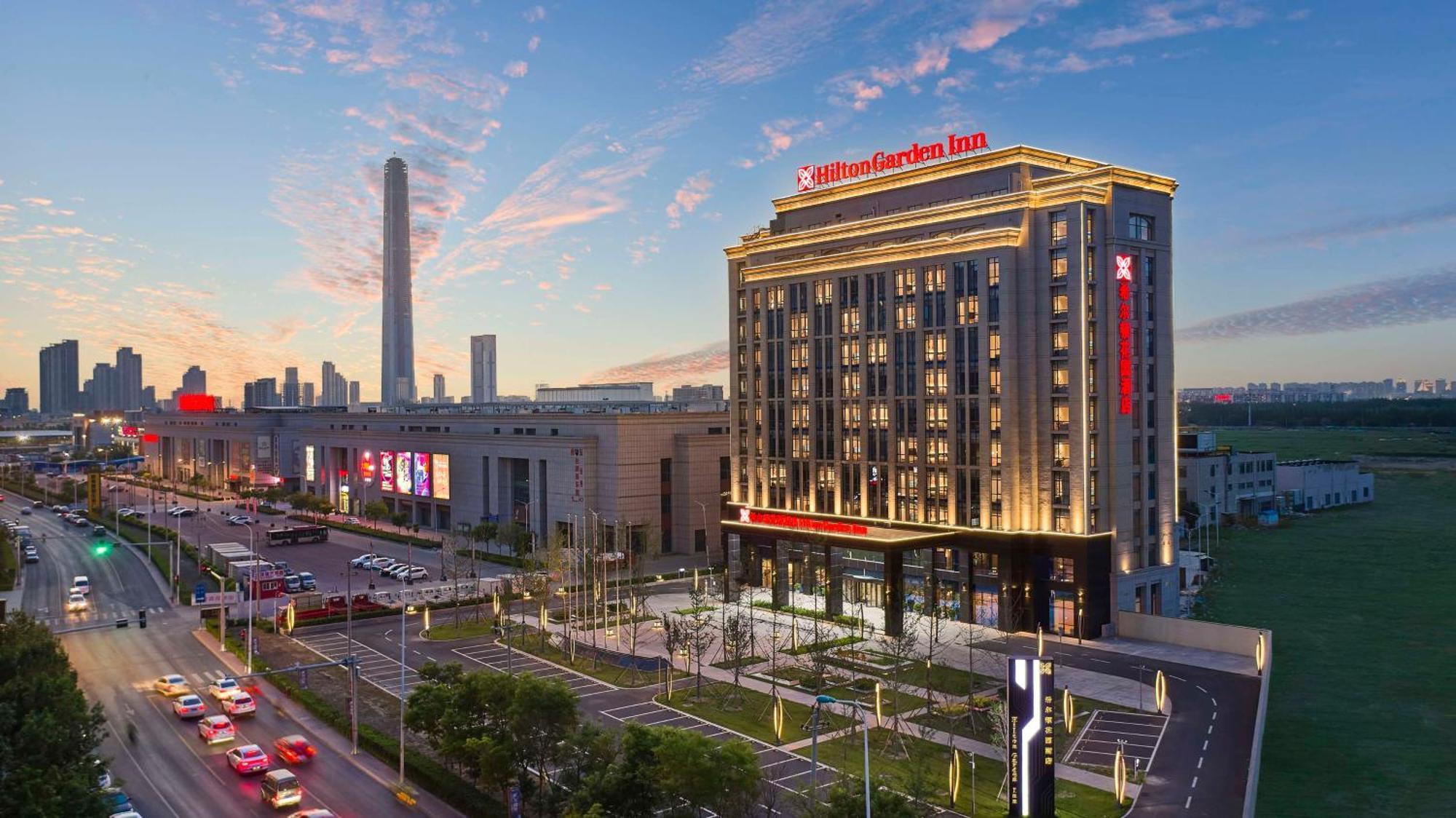 Hilton Garden Inn Tianjin Huayuan Exterior photo